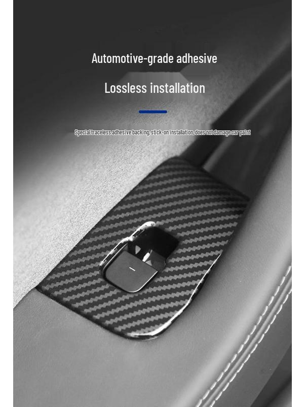 Tesla Model Y Window Switch Decorative Stickers