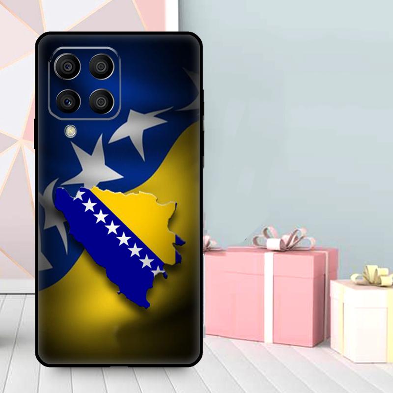 Bosnia Flag Case For Samsung Galaxy M36 M12 M52 M06 M16 M56 M33 M15 M55 M31 M13 M14 M53 M32 M35 M34 M54