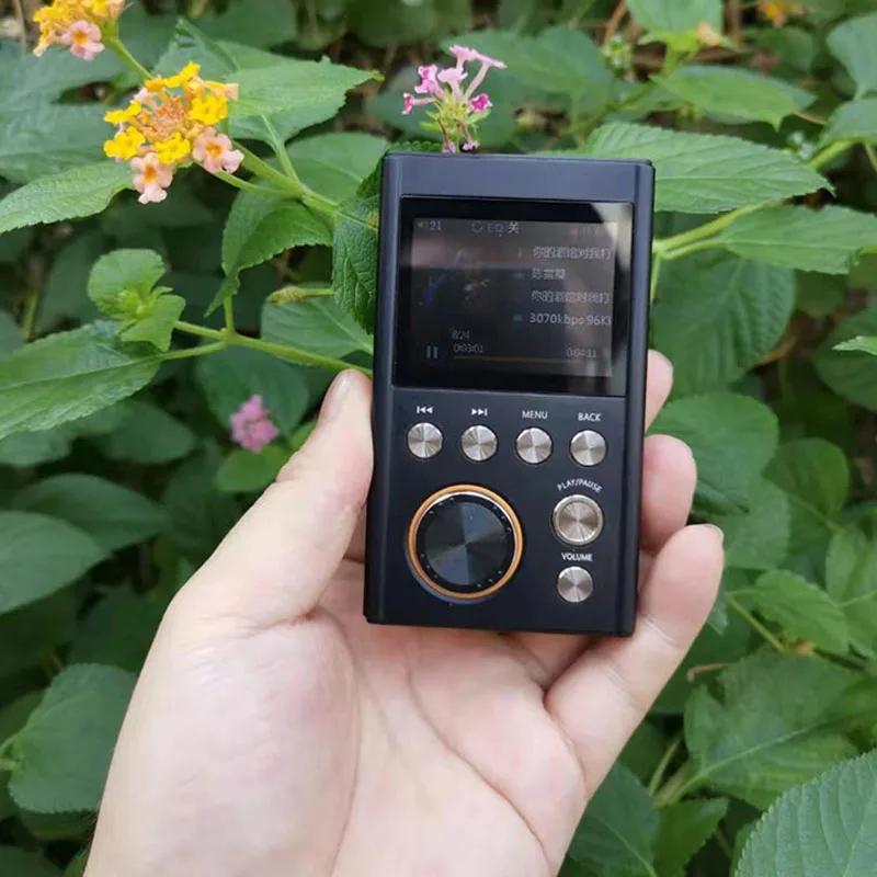 Audiophiler Musikplayer MP3 Walkman Unterstützung DSD256 CUE Split Track 24bit 192KHz Verlustfreie Decodierung Wiedergabe LINE OUT Dualer Ausgang