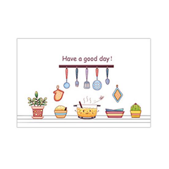 Kitchen Wallpaper Self Adhesive Oil Proof Wall Sticker Waterproof Backsplash Wall Protector Film for Cupboard Kitchen