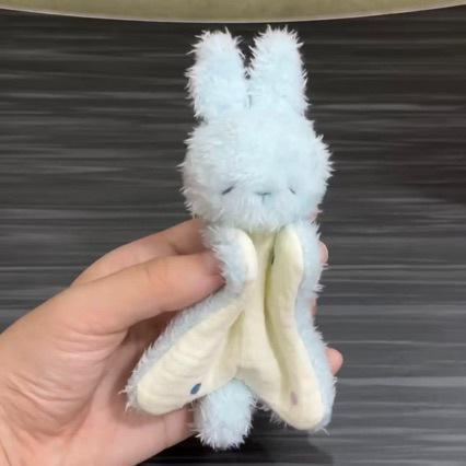 Cute Healing Bunny Soothing Cloth, Bean Bag Plush Toy For Relieving Stress, Children'S Soothing Doll Gift