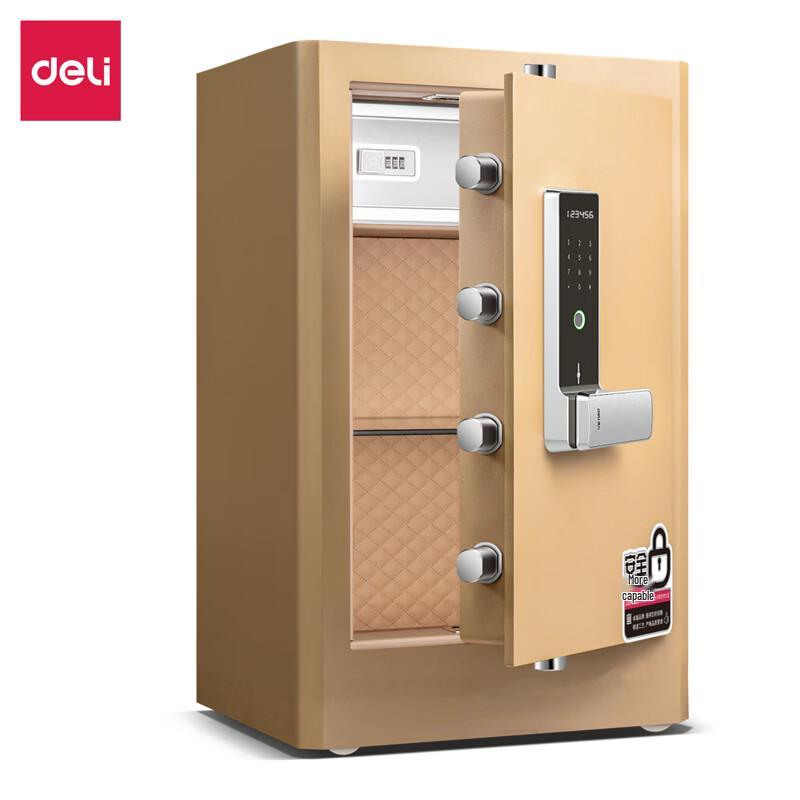 Deli 4117G Fingerprint Password Safe