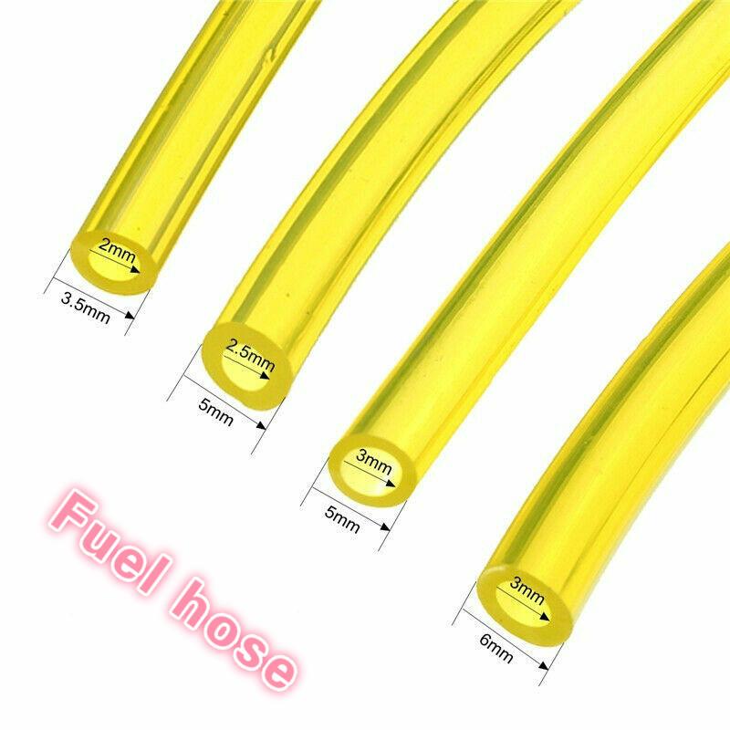 Length 1 Meter Fuel Line Hose String Tube Petrol Line for Trimmer Chainsaw Blower Tool 2x3.5mm/2.5x5mm/3x5mm/3x6mm