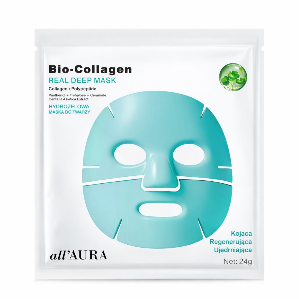 All'Aura Set Hydrogel Collagen Mask X10 Green
