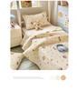 (Student Season) Small Fresh Printed Cotton Bed Cover Student Bed Cover