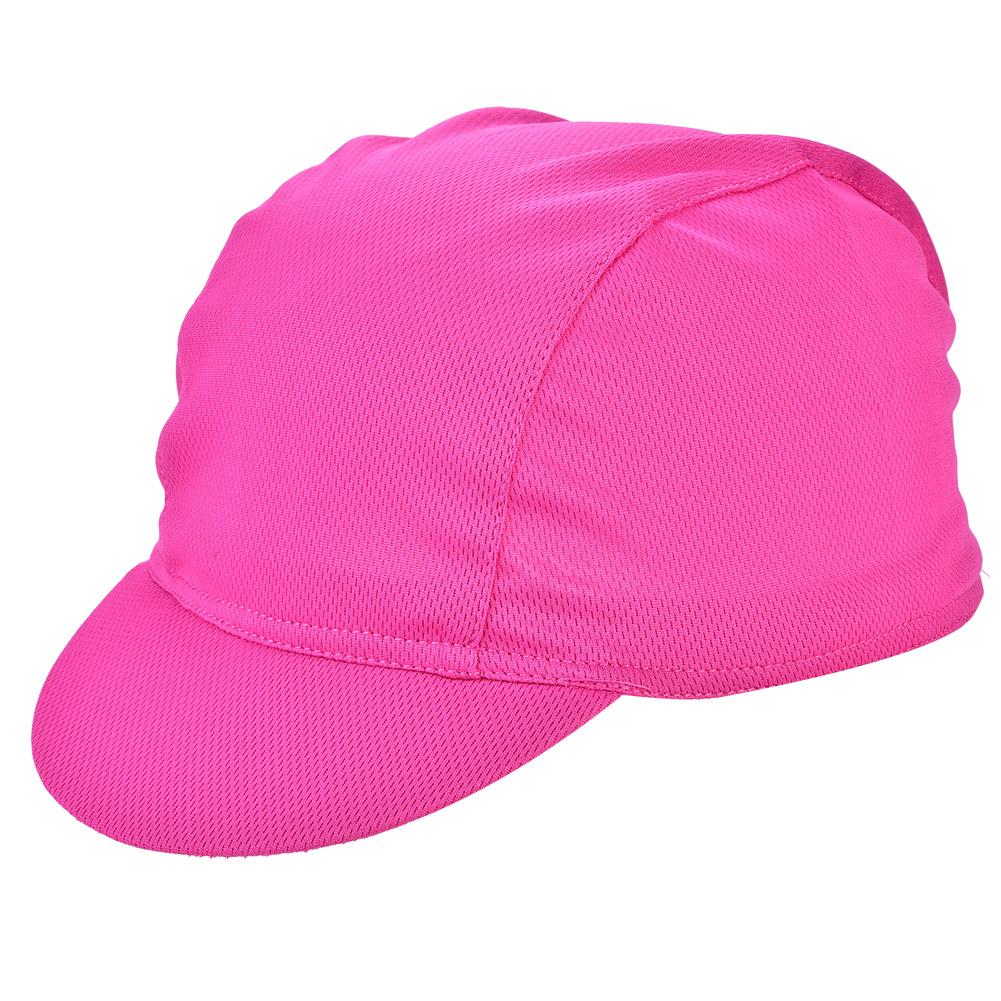 Breathable Quick Dry Cycling Cap Outdoor Sports Sunhat Bicycle Helmet Wear Hat(Rose Red)