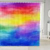 Delicious Fastfood Shower Curtain for Bathroom,Cartoon Yummy Hamburger Bathroom Curtain,French Fries Pizza Waterproof Bathroom