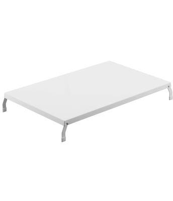 Yamazaki Folding Gas Stove Cover, Wide, White, Approx. 20.2" X 13.5" X 1.1" (Stored) - Approx. 21.6" X 13.5" X 2.7" (Open), Compatible with Tower