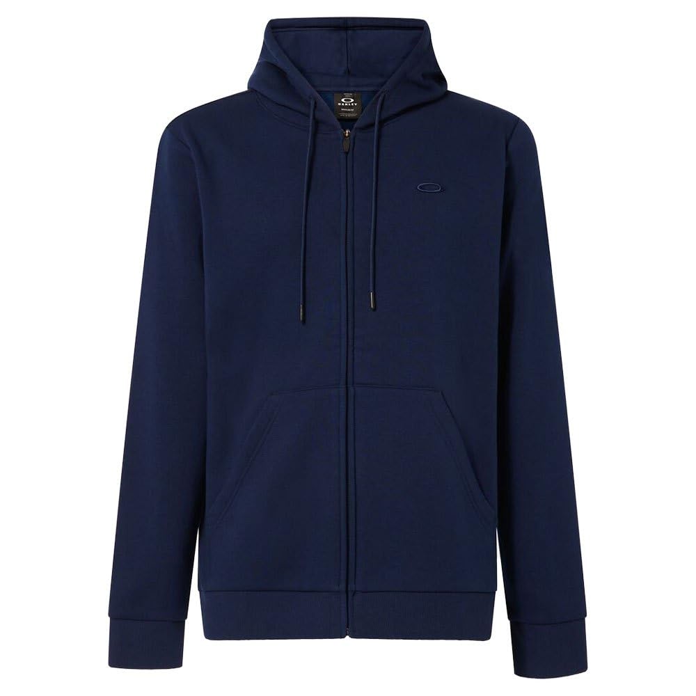

Oakley Relax Full Zip Hoodie Team Size L 2.0 (6LE) Navy, (Japan XL)