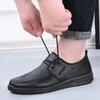 Fashion Flat Male Casual Shoe Lace Up Loafers Footwear Offer Slip-on Low Price Adults Summer Sale Legitimate Common Men's Leather Shoes