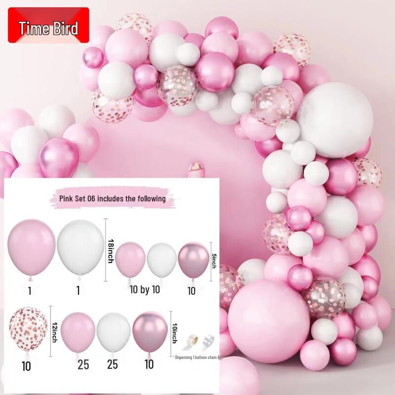 Party Balloon Arch Decoration Kit