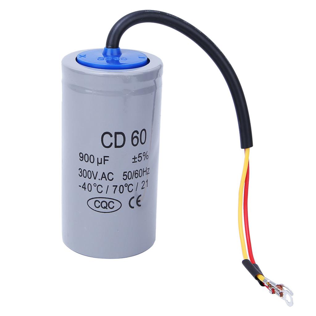 CD60 300V AC 900uf Condensator de pornire și funcționare motor pentru pompă de aer condiționat