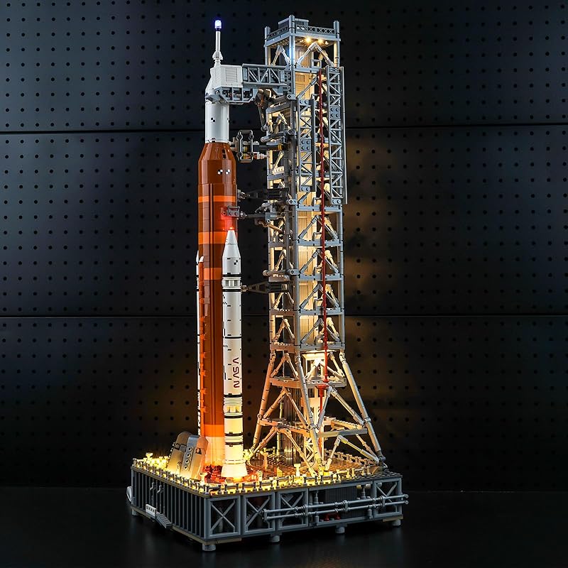 BrickBling LED Light for Lego 10341 NASA Artemis Space Launch System, Bricks Not Included (Classic Version Light)