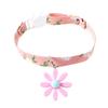 Welpenhalsbänder Weiches Katzenzubehör Mehrfarbig Verstellbar Marguerite Blume Katzenhalsband für Haustier