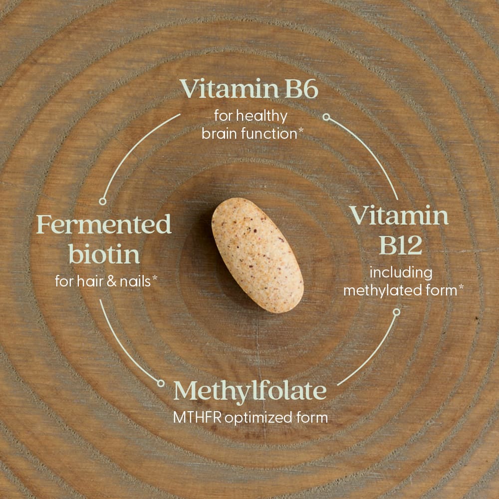 New Chapter, Fermented Vitamin B Complex, Veggie Tablets 90 Tablets