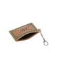 Lemasque Mono Western Slim Keyring Card Wallet Camel
