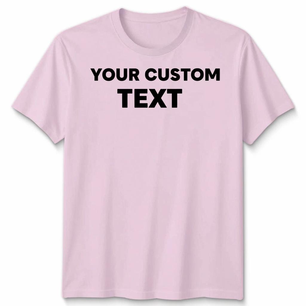 Printed Custom Personalised Performance Polyester Unisex Tshirt 100% Polyester