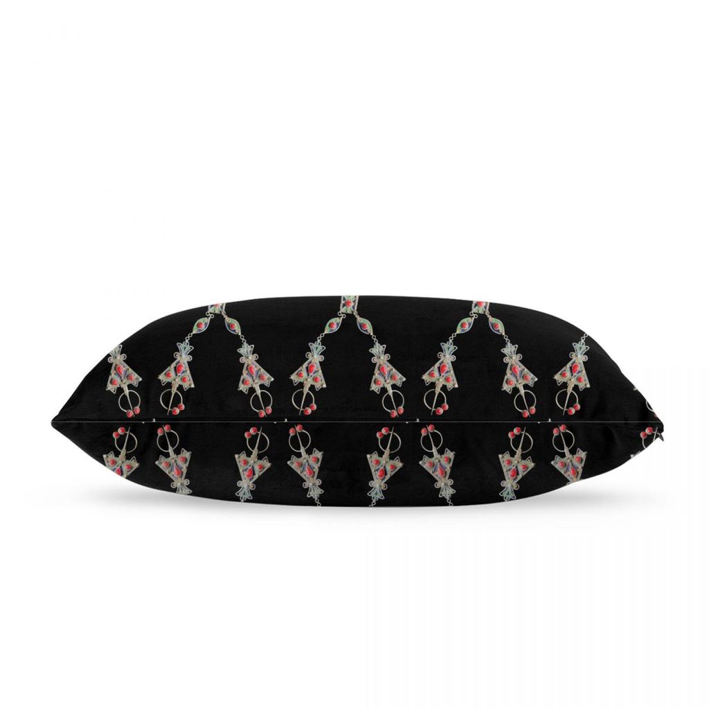 Kabyle Jewelry Amazigh Rectangle Pillowcase Cushion Cover Decorative Bedroom Bed Home Comfort Throw Pillow
