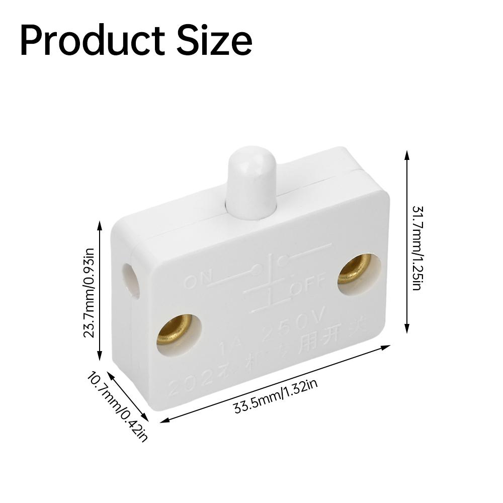 Automatic Reset Switch Closet Cabinet Light Switch Household Cabinet Door Control Switch Wardrobe Light Switch For Smart Home