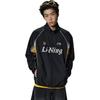 Li Ning Casual Trendy Collection Trench Coat Unisex Black AFDVE97-1