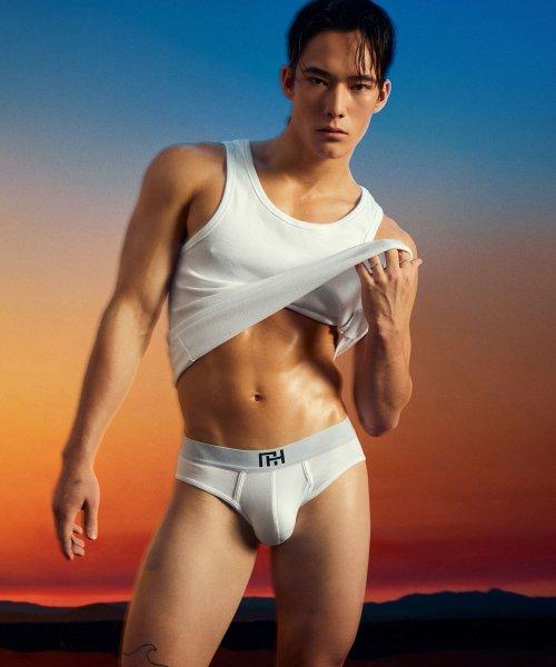 [Моя тоска по дому] Смелый портфель с монограммой [Отправка из Кореи] 100% оригинал M