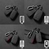 Sport Suede Leather Car Remote Key Case Cover For Geely GX3 Pro Coolray Geometry C Monjaro E5 EX5 Ex3 Emgrand 2025 Styling