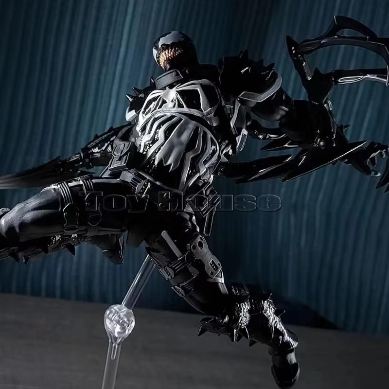 Ct Toys Agent Venom Action Figure Revoltech Amazing Yamaguchi Movable Collectible Figurine Ko Model Decor Toys Kids Gift