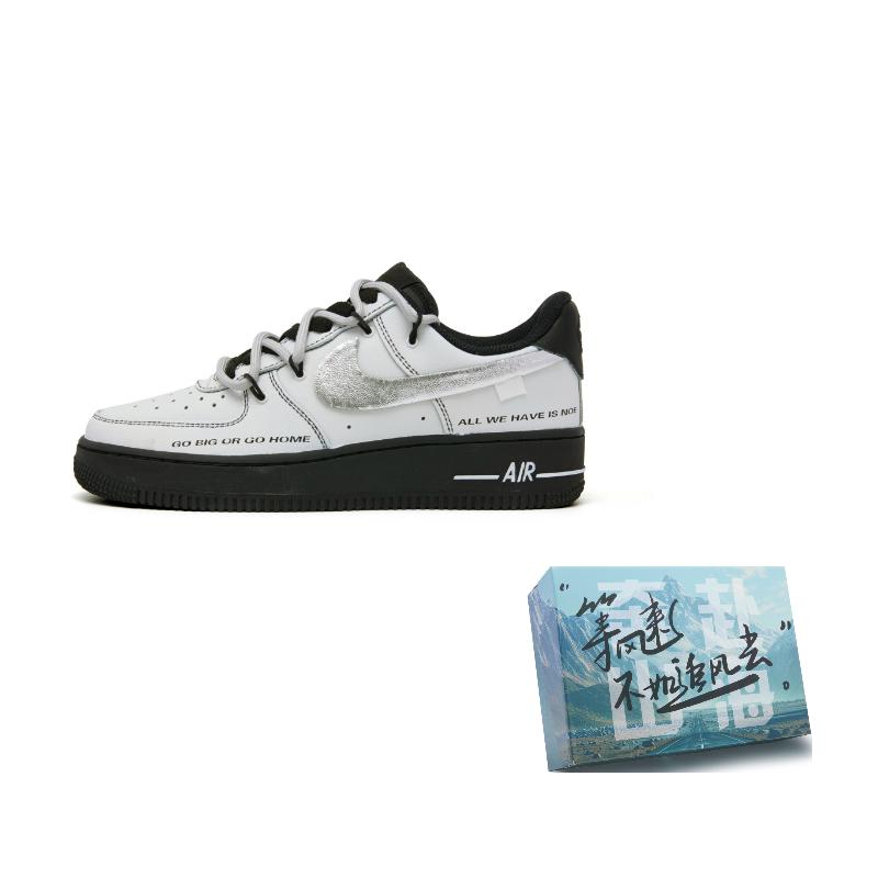 

Nike Air Force 1 Burn One s Ship Leather Cushioning Low top Skateboard Shoes Unisex Ivory CW2288-001(Team44-) 38