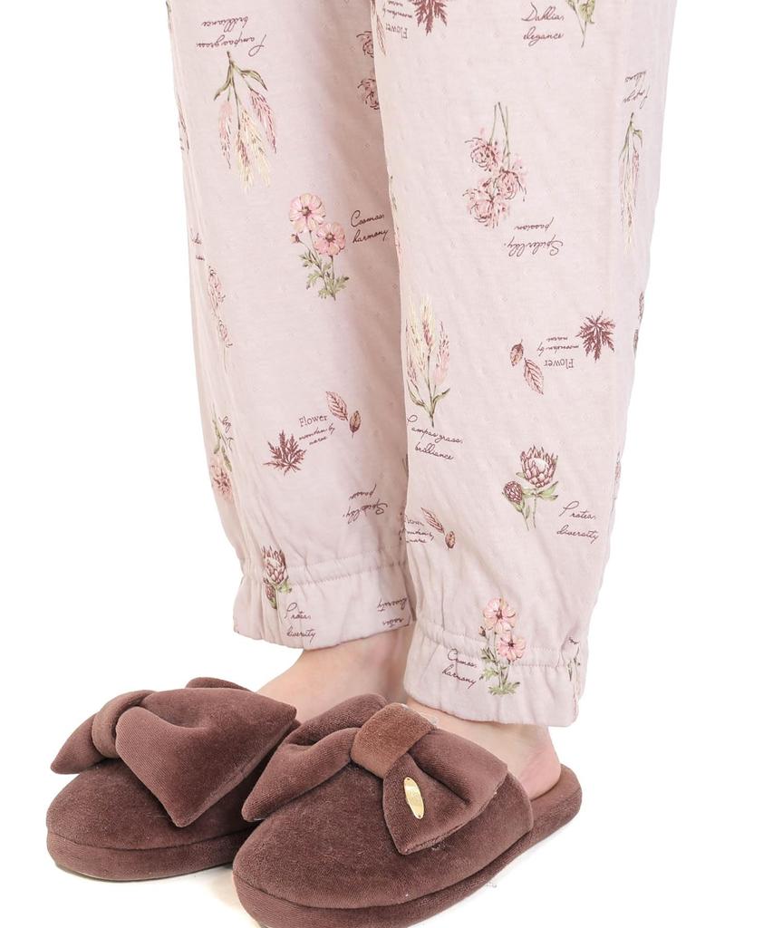 Narue Cotton Autumn Floral Shirt Pajama Set Women's