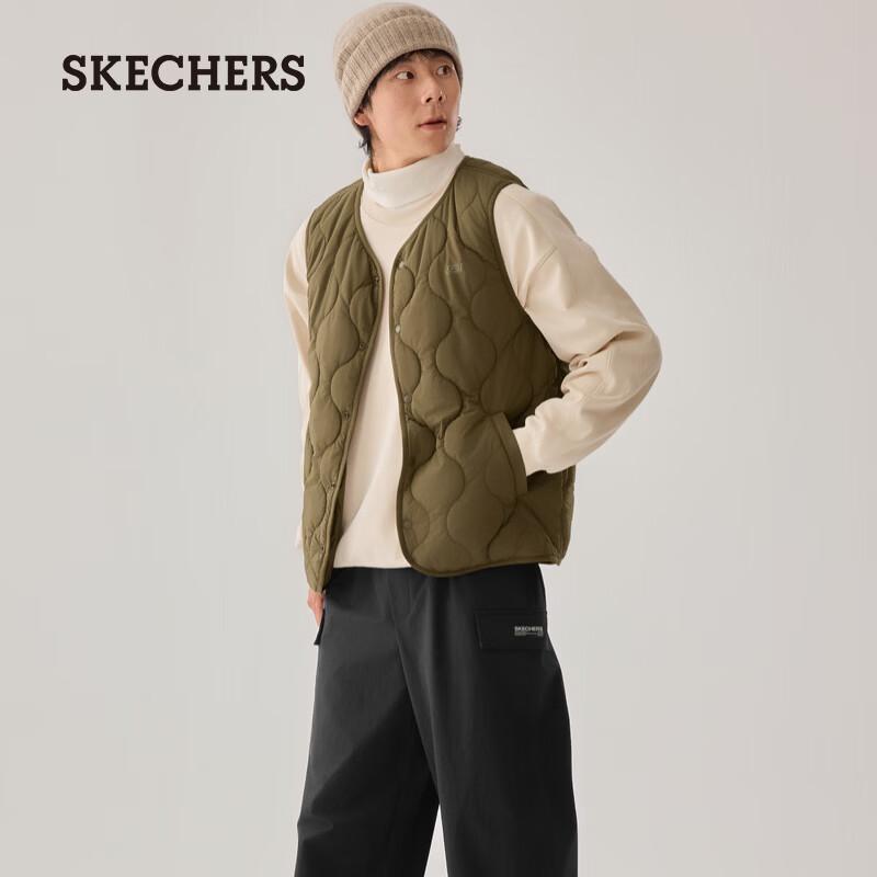 Skechers Unisex Thermal Rip-Stop Quilted Vest L425U092 L