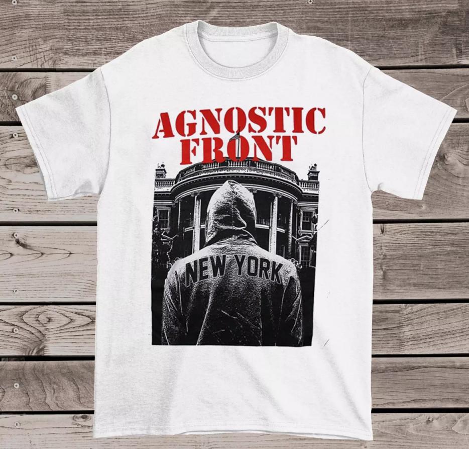 Agnostic Front BAND New York T-shirt, Size S-4XL