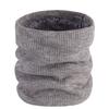 New winter warm scarf outdoor sports outer neck cover couple solid color velvet cover