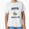 Shrimping Aint Easy Classic T Shirt Made In US AUS Size S 2XL