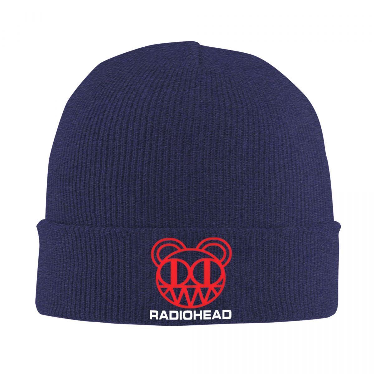 

The Green Radiohead Knitted Hat Beanies Autumn Winter Hats Warm New Hip Hop Street Rock Band Caps Unisex Women