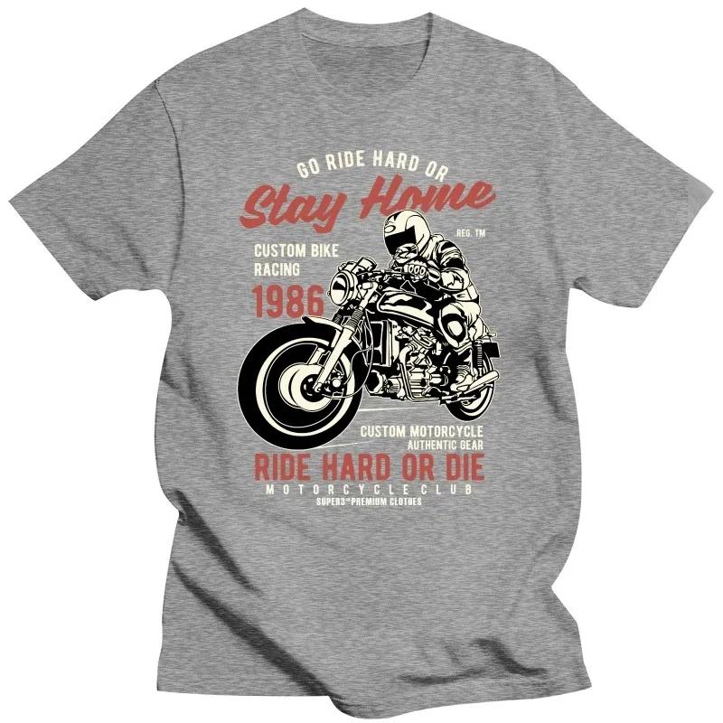 

Ride Hard or Die Bike Motorcycle Racer Мужская футболка Fashion Funko Pop O-neck Хлопковые мужские футболки с коротким рукавом на заказ XXXXXL небесно-голубой
