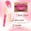 Makeup Lip 8 Color Pearl Lip Gloss Lip and Cheek Lipstick Easy Color Non-stick Cup Sexy Lip Glaze