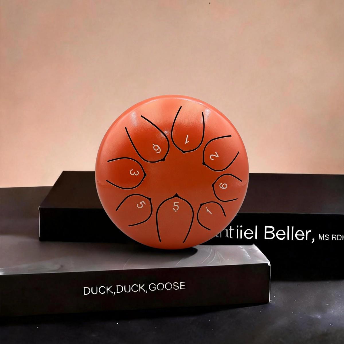 Anemone 6-Inch 8-Tone Steel Tongue Drum: Children s Percussion Instrument for Enlightenment and Relaxation
