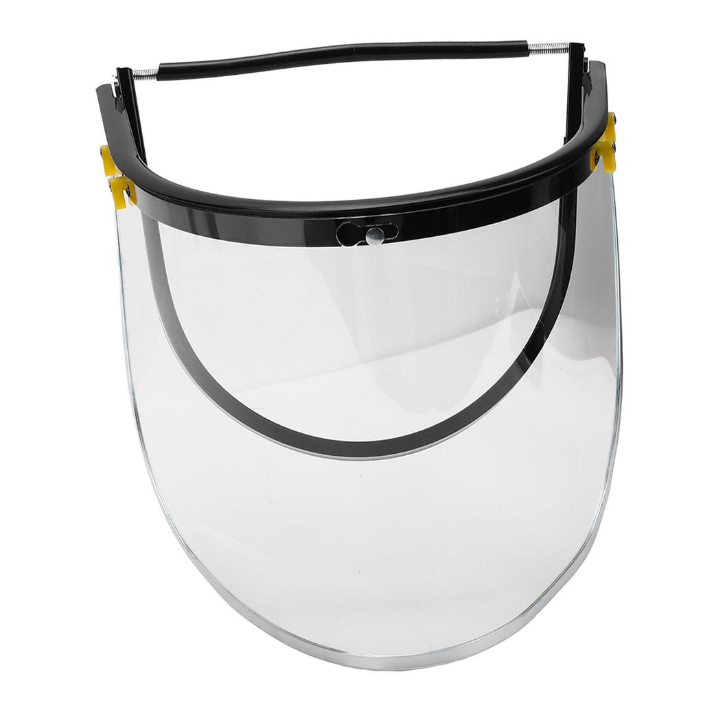 3PCS Hard Hat Face Guard Aluminum Visor Adapter Anti Dust Splashing Protector for Safety Helmet Grinding Cutting
