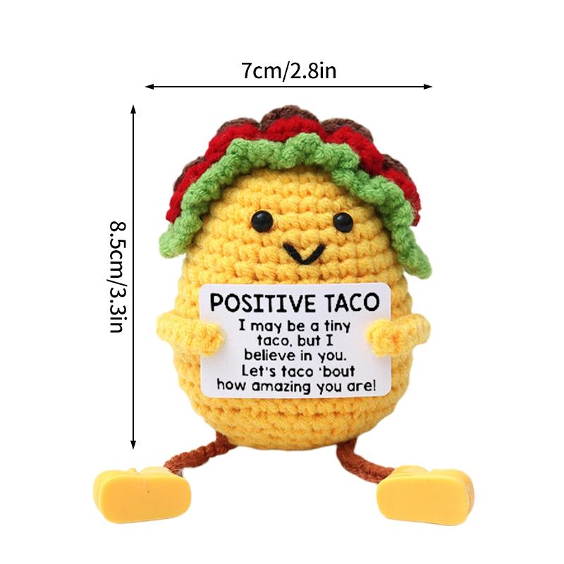 Cute Crochet Animals Ornament Frog Sea Turtle Duck Fox Ornament Desk Accessories Hand-knitted Figurine Finished Crochet Doll