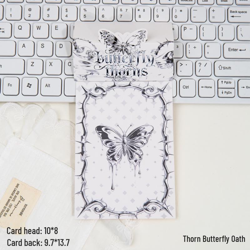 Self-Sealing Cute Card Packaging Bag Set for Small Cards