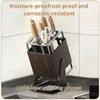 Stainless Steel Storage Rack 9 Slots Countertop Shelf High Quality Kitchen Storage Holder