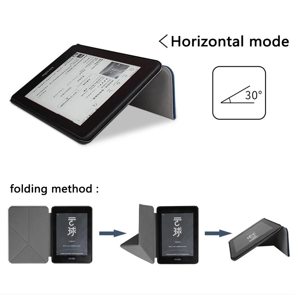Foldable Stand Case for Kindle Paperwhite Colorsoft 1 2 3 5 6 10th 11th 12th Generation 6 6.8 7 Inch Pouch Cover