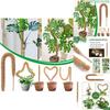 Premium Quality Coconut Shell Plant Climbing Pole 60-120cm Length