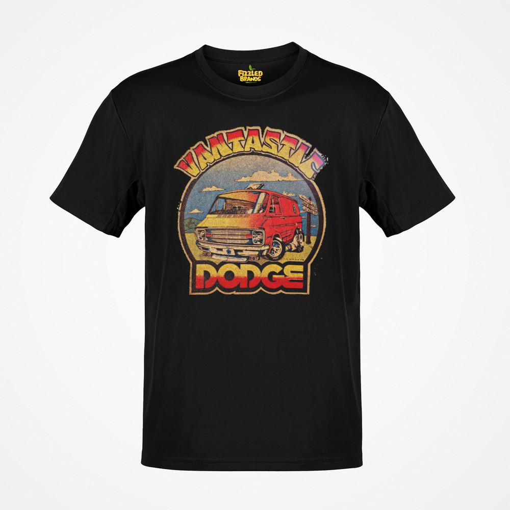 Vantastic Dodge 1977 Tradesman Automobile T-shirt Unisex T-Shirt S