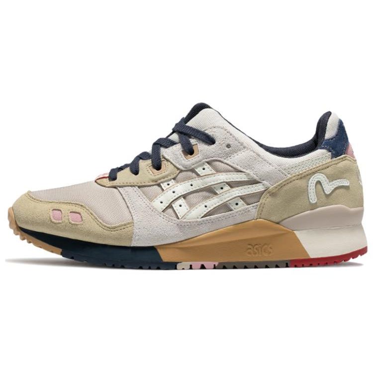 

Evisu X Asics Gel-Lyte 3 Ткань Замша Ретро Спорт Низкий Верх Повседневная Обувь Унисекс Кроссовки Дымчато-Серый 1203A301-020 37