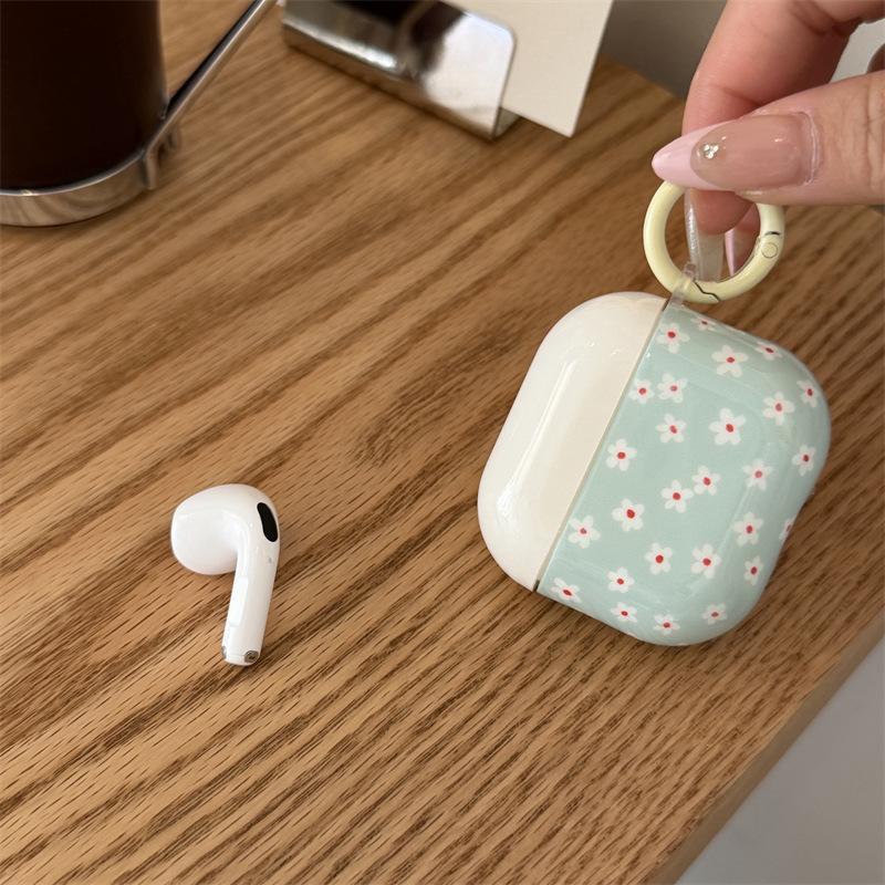 Summer Fresh Little White Flower AirpodsPro1 Earphone Case for Apple 1/1/1 Generation Wireless Bluetooth Case