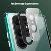 360° Anti Peeping Privacy Double Sided Tempered Glass Case For Samsung Galaxy S26 S25 S24 S23 S22 Ultra Plus Magnetic Metal Bumper Phone Cover