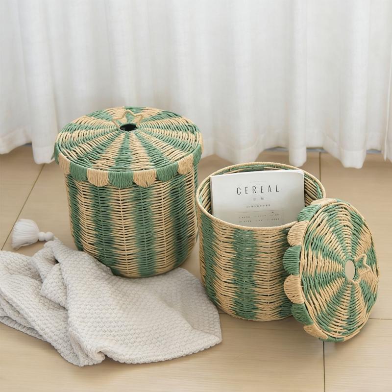 Organizadores de Roupa Suja Modernos com Textura Multifuncionais Ventilados Para Quarto Sala de Estar Ou Quarto de Bebê