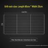 Rectangular 304 Stainless Steel BBQ Grill Net with Legs – Ideal for Draining Water & Oil, Oven Drying & Baking.