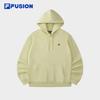Fila FUSION 2025 Fall Unisex Pure Cotton Hooded Sweatshirt